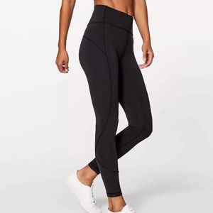 Lululemon In Movement 25” Tights 7/8 Black